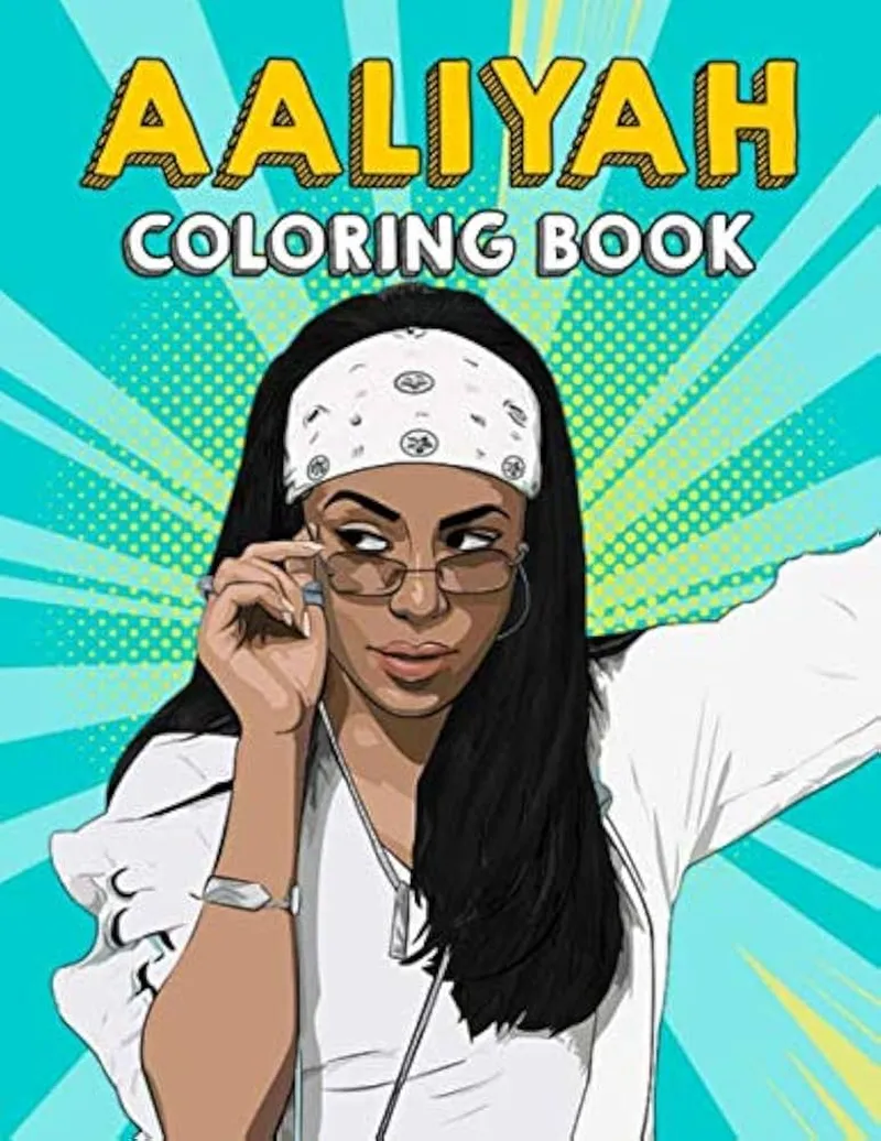 Image Aaliyah image beautiful image beautiful image beautiful image beautiful image beautiful image beautiful - Aaliyah Coloring Book: Five-star Quality Coloring Book With ...