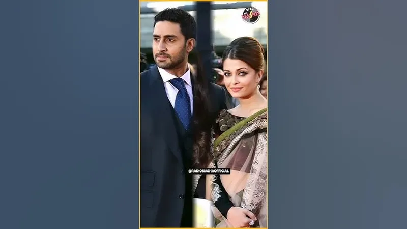 Image Abhishek Bachchan image beautiful - Beautiful actress Aishwarya Rai Bachchan with his husband Abhishek ...