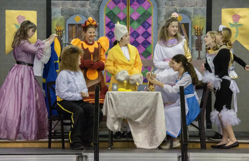 Image Adele image beautiful image beautiful - Students shine in 'Beauty and the Beast Junior' - The Sonoma Index ...