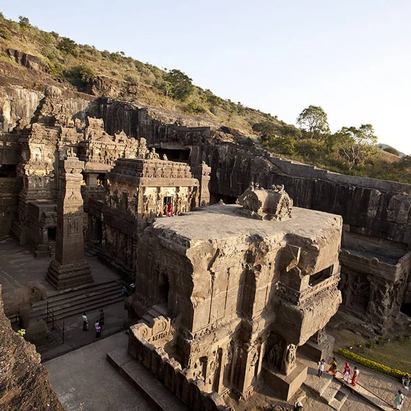 Image Ajanta and Ellora Caves - Rock-cut Temples image beautiful - Ellora Caves - UNESCO World Heritage Centre