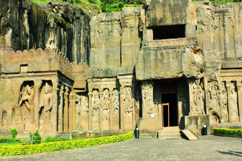 Image Ajanta and Ellora Caves - Rock-cut Temples image beautiful image beautiful image beautiful image beautiful image beautiful image beautiful - Ellora Caves In India 1000 Ce Old Single Rock Cut Kailash Temple ...