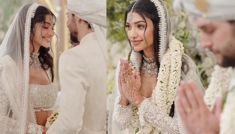 Image Alanna Panday image beautiful image beautiful image beautiful image beautiful image beautiful image beautiful - Alanna Panday's Bridal Look Decoded: Donned Ivory Lehenga With ...