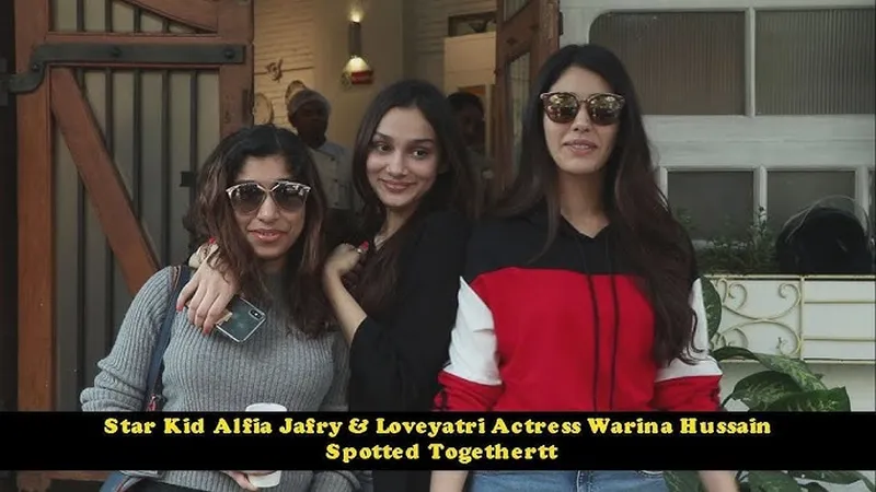 Image Alfia Jafry image beautiful image beautiful image beautiful image beautiful image beautiful image beautiful image beautiful image beautiful image beautiful - Star Kid Alfia Jafry & Loveyatri Actress Warina Hussain Spotted ...