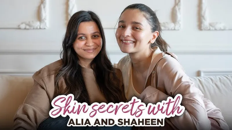 Image Alia Bhatt image beautiful image beautiful - Skin secrets with Alia & Shaheen | Alia Bhatt - YouTube