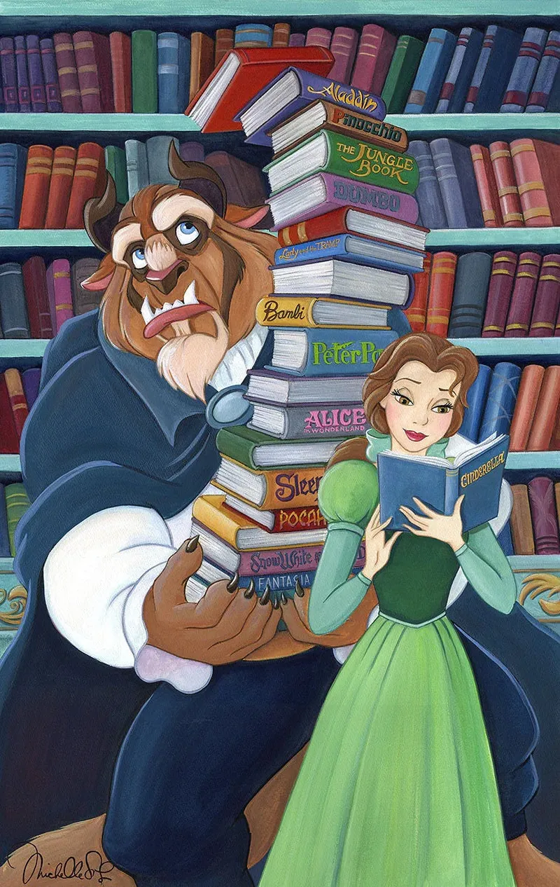 Image Alice image beautiful image beautiful image beautiful image beautiful image beautiful image beautiful image beautiful image beautiful - Belle's Books - Limited Edition By Michelle St. Laurent – Disney ...