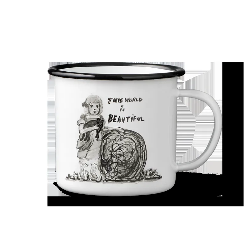 Image Alice image beautiful image beautiful image beautiful image beautiful image beautiful image beautiful image beautiful image beautiful image beautiful - This World Is Beautiful Enamel Cup– Cave Things