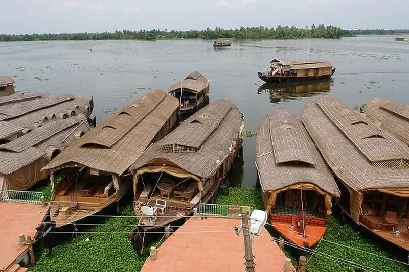 Image Alleppey (Alappuzha) - Venice of the East image beautiful image beautiful image beautiful image beautiful image beautiful image beautiful - House boats at Alleppey, Kerala, India Our beautiful Wall Art and ...