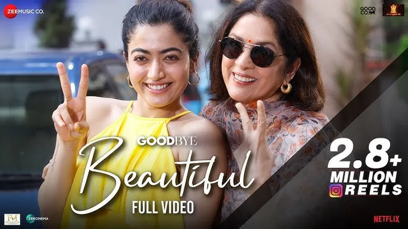 Image Amitabh Bachchan image beautiful - Beautiful - Full Video | Goodbye | Amitabh Bachchan, Rashmika ...