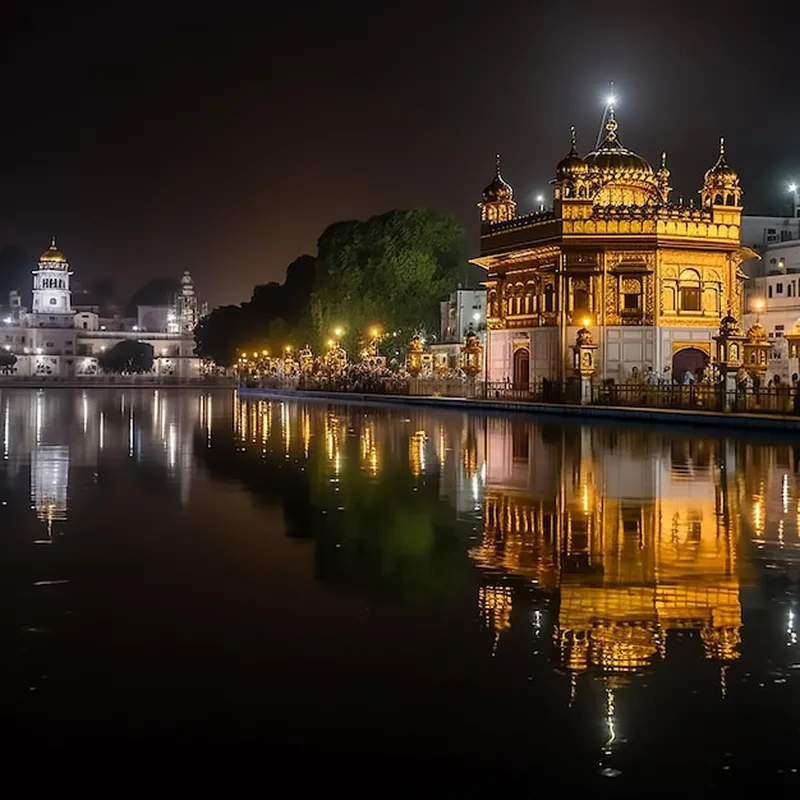 Image Amritsar - Golden Temple image beautiful image beautiful image beautiful image beautiful - Beautiful night view of Golden Temple Amritsar | Premium AI ...