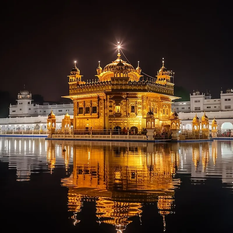 Image Amritsar - Golden Temple image beautiful image beautiful image beautiful image beautiful image beautiful image beautiful - Beautiful night view of Golden Temple Amritsar | Premium AI ...