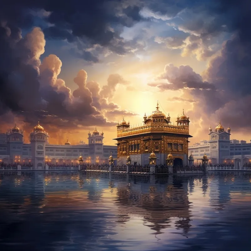 Image Amritsar - Golden Temple image beautiful image beautiful image beautiful image beautiful image beautiful image beautiful image beautiful - Premium Photo | Landscape of golden temple in amritsar pretty view