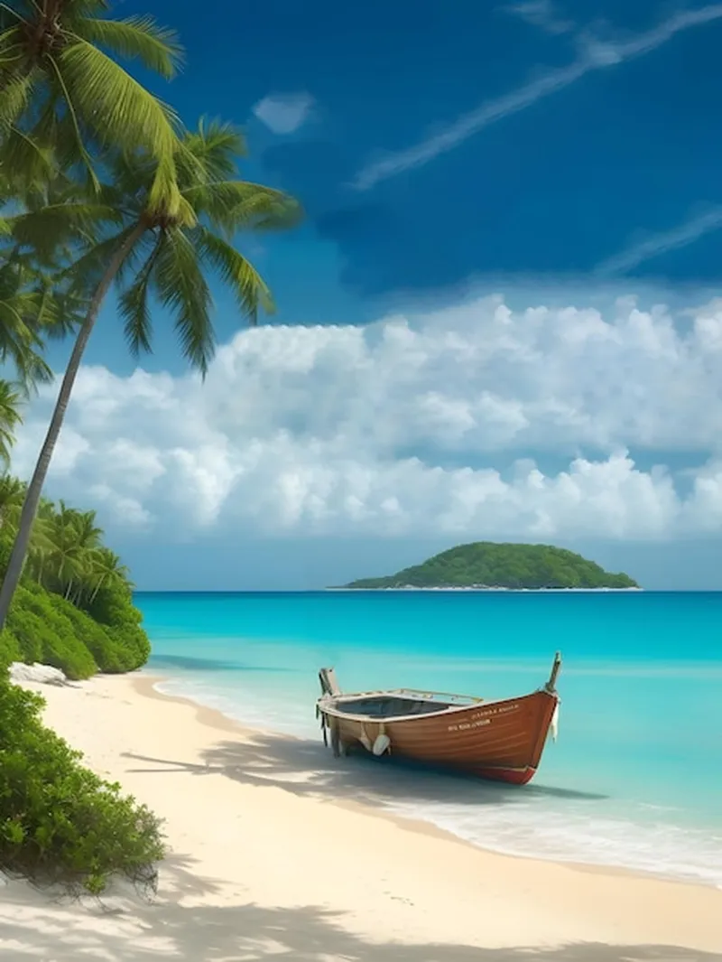 Image Andaman Islands - Tropical Paradise image beautiful image beautiful image beautiful image beautiful image beautiful image beautiful - Beautiful sunny day over the sea on tropical beach with palm tree ...