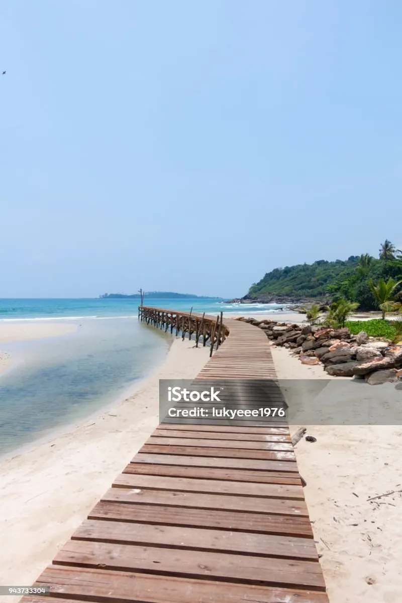 Image Andaman Islands - Tropical Paradise image beautiful image beautiful image beautiful image beautiful image beautiful image beautiful image beautiful image beautiful image beautiful - Wooden Bridge Corridor To The Sea On Beautiful Crystal Clear Sea ...