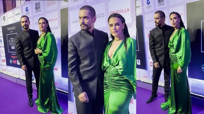 Image Angad Bedi image beautiful - Roadies Judge Neha Dhupia With Husband Angad Bedi Looks Beautiful ...