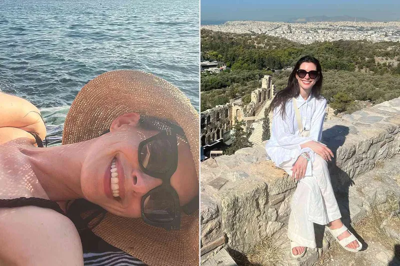 Image Anne Hathaway image beautiful image beautiful image beautiful image beautiful - Anne Hathaway Shares Summer Vacation Photos