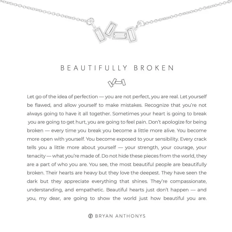 Image Anthony image beautiful image beautiful image beautiful image beautiful image beautiful image beautiful - Beautifully Broken Necklace - Silver by Bryan Anthonys | Giving ...