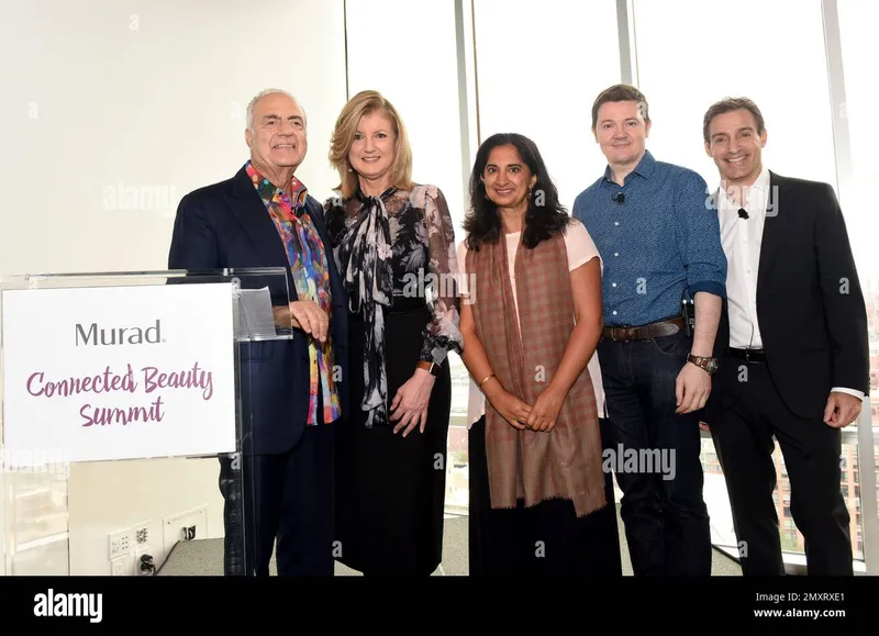 Image Arianna Huffington image beautiful image beautiful image beautiful image beautiful image beautiful - IMAGE DISTRIBUTED FOR MURAD - Dr. Howard Murad, from left, Arianna ...