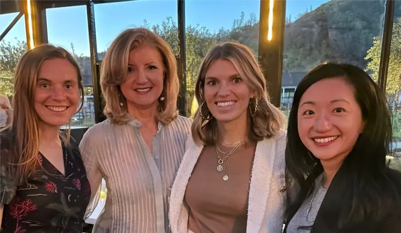 Image Arianna Huffington image beautiful image beautiful image beautiful image beautiful image beautiful image beautiful - Arianna Huffington on LinkedIn: Hanging out with three amazing ...