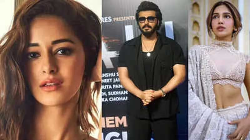 Image Arjun Kapoor image beautiful - Ananya Panday, Arjun Kapoor, Bhumi Pednekar and others get a ...