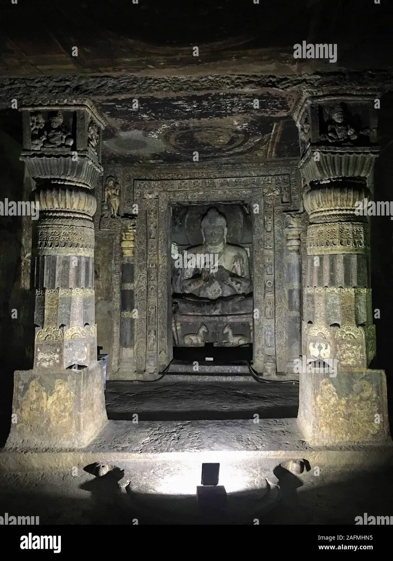 Image Aurangabad - Ajanta and Ellora image beautiful image beautiful image beautiful image beautiful image beautiful image beautiful - Ajanta caves with Buddha statue and beautiful architectural ...