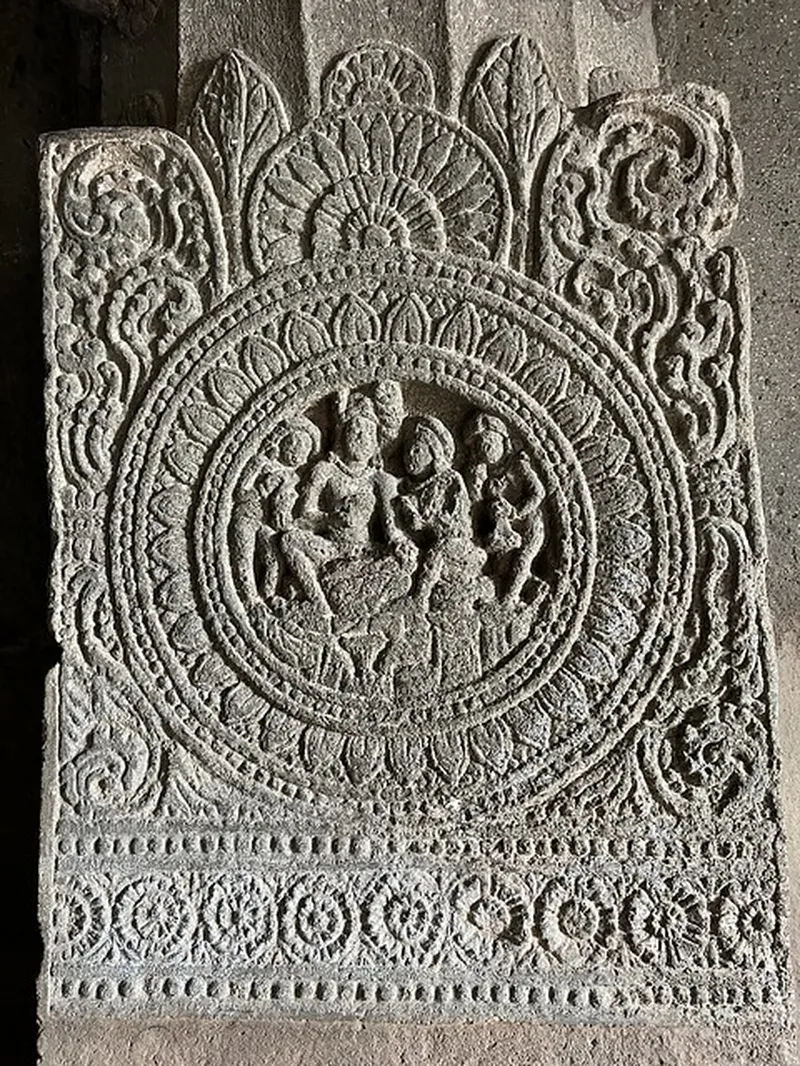 Image Aurangabad - Ajanta and Ellora image beautiful image beautiful image beautiful image beautiful image beautiful image beautiful - Beautiful stone carving detail on a column in the Aurangab… | Flickr