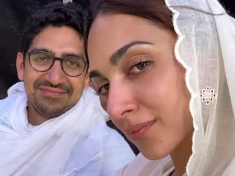 Image Ayan Mukerji image beautiful image beautiful image beautiful - War 2: Kiara Advani And Ayan Mukerji Twin In White During 'Holy ...