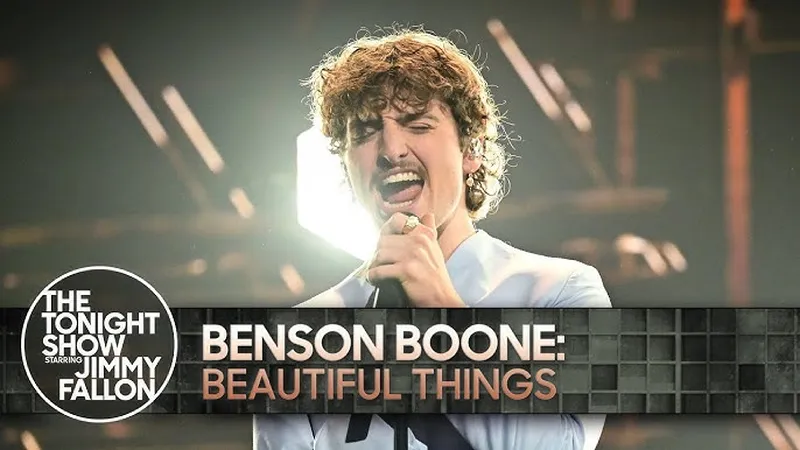 Image Benjamin image beautiful image beautiful image beautiful image beautiful image beautiful image beautiful - Benson Boone: Beautiful Things | The Tonight Show Starring Jimmy ...