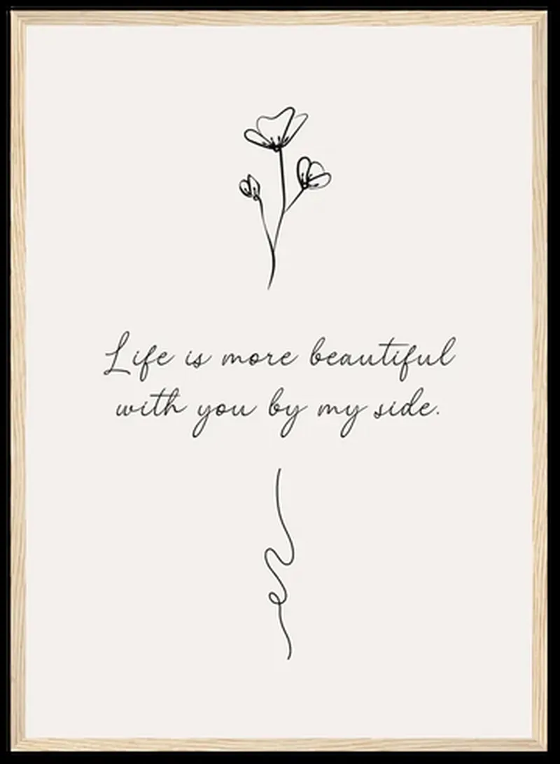 Image Benjamin image beautiful image beautiful image beautiful image beautiful image beautiful image beautiful image beautiful image beautiful image beautiful image beautiful - Life is more beautiful with you by my side poster – Resimio