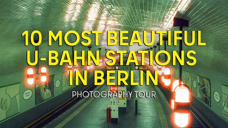 Image Berlin image beautiful image beautiful - 10 Most Beautiful U-Bahn Stations in Berlin POV Tour // Nikon FM2 ...