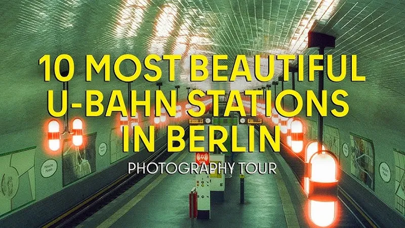 Image Berlin image beautiful image beautiful - 10 Most Beautiful U-Bahn Stations in Berlin POV Tour // Nikon FM2 ...