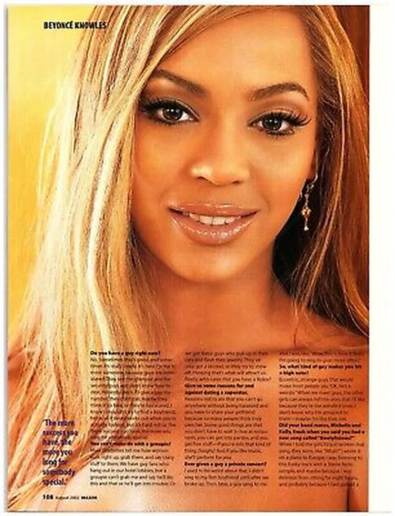 Image Beyonce image beautiful image beautiful image beautiful image beautiful image beautiful image beautiful image beautiful image beautiful image beautiful image beautiful - Beyonce Knowles Beautiful Smile Blond Hair Q&A magazine CLIPPING ...