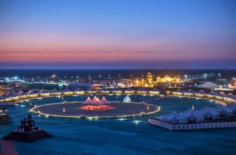 Image Bhuj - Rann of Kutch image beautiful - Experiencing the Beauty of white Desert Rann Utsav 2024-2025 ...