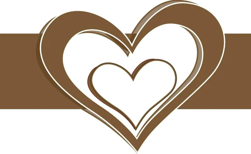 Image Blanco Brown image beautiful image beautiful image beautiful image beautiful image beautiful - Brown and white heart. 27616926 Vector Art at Vecteezy