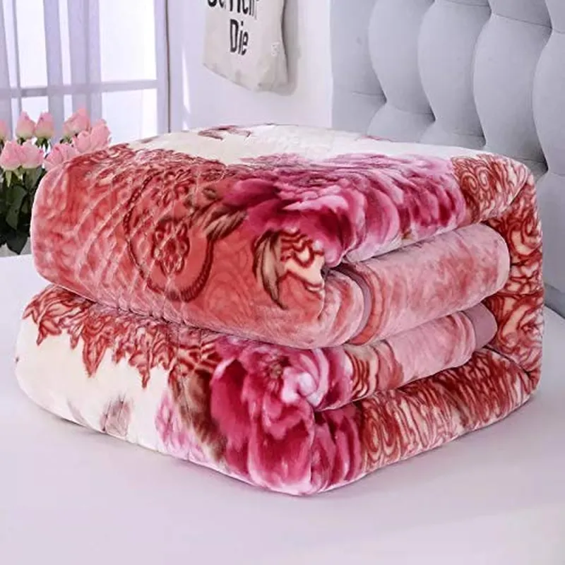 Image Blanket image beautiful - Amazon.com: Heavy Warm Fleece Blanket Queen Heavy Korean Blanket ...