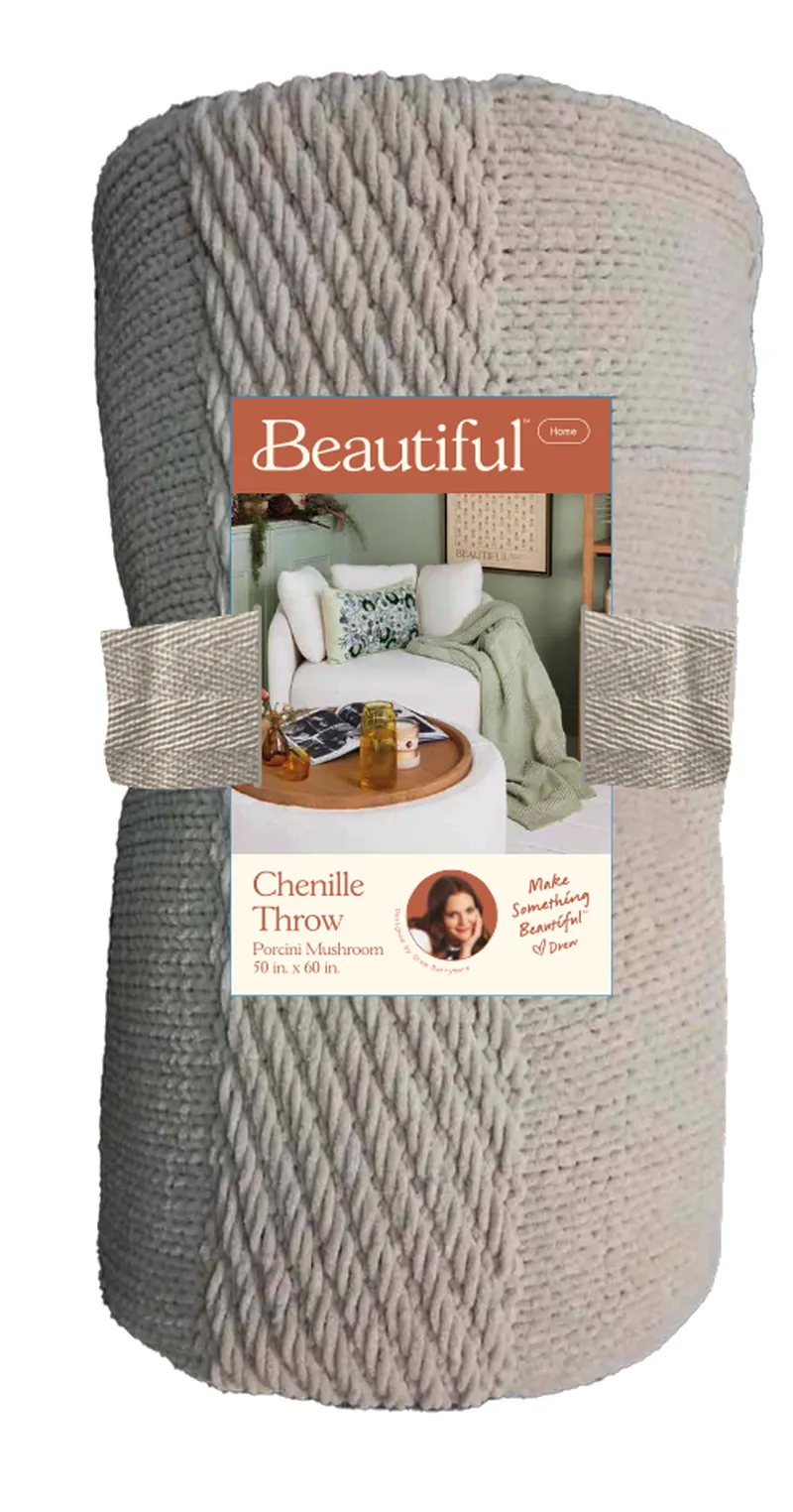 Image Blanket image beautiful image beautiful image beautiful image beautiful image beautiful image beautiful - Chenille Throw, Sage Green, 50 x 60 inches, by Drew Barrymore ...