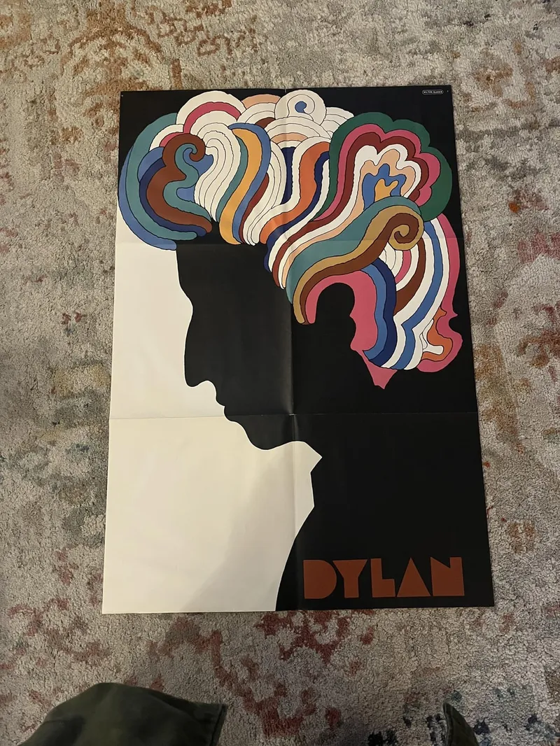 Image Bob Dylan image beautiful image beautiful - Found this beautiful poster in the sleeve of a copy of “Dylan ...