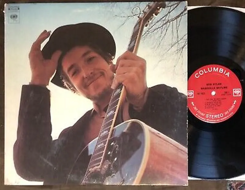 Image Bob Dylan image beautiful image beautiful image beautiful - BOB DYLAN Nashville Skyline - BEAUTIFUL VG+