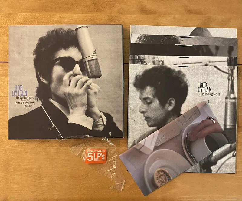 Image Bob Dylan image beautiful image beautiful image beautiful image beautiful image beautiful - Bob Dylan Bootleg Series Volumes 1-3 5 LP Beautiful Set from 1991 ...