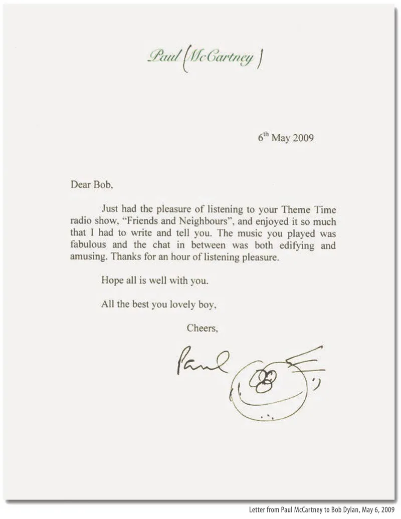 Image Bob Dylan image beautiful image beautiful image beautiful image beautiful image beautiful image beautiful image beautiful - A letter from Paul McCartney to Bob Dylan ending with - 