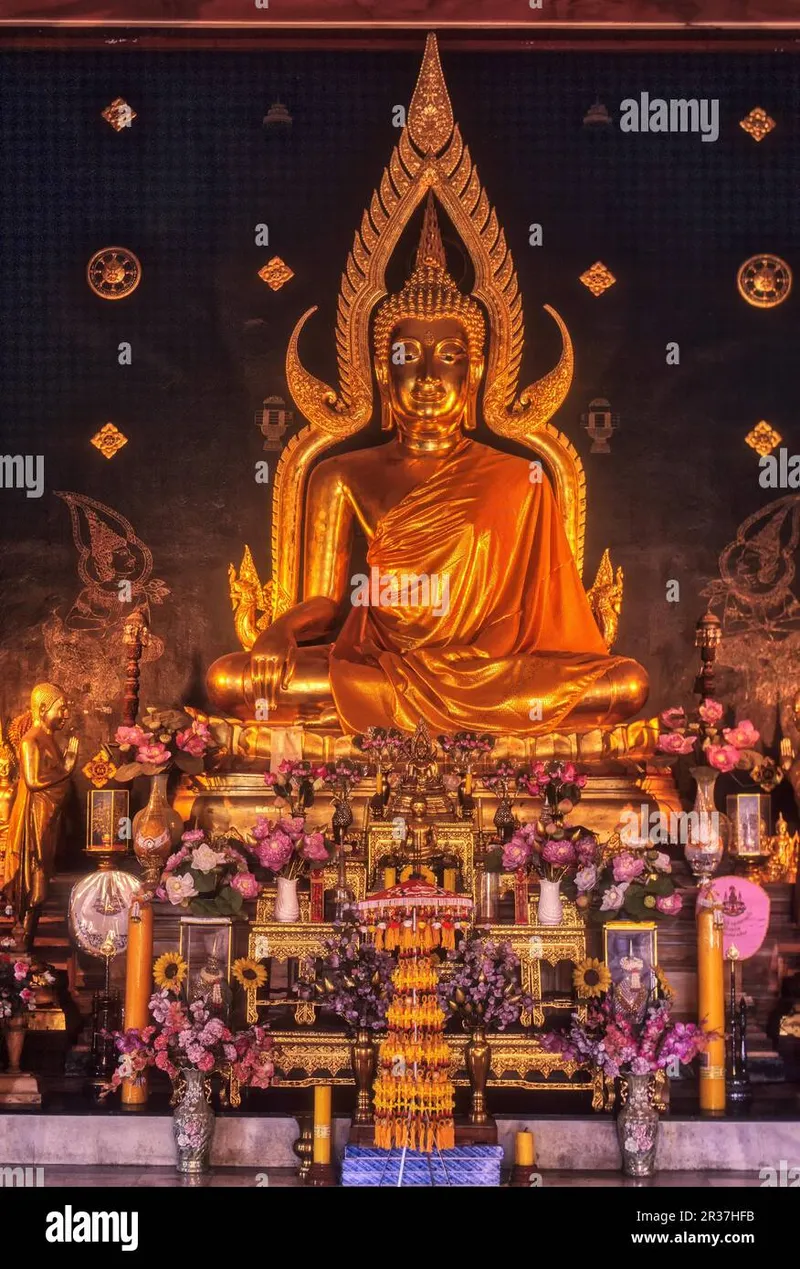 Image Bodh Gaya - Birthplace of Buddhism image beautiful - Golden image of Buddha in Thailand Monastery, Bodh Gaya, Bihar ...