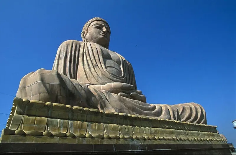 Image Bodh Gaya - Birthplace of Buddhism image beautiful - Statue of Buddha in Bodh Gaya Our beautiful Wall Art and Photo ...