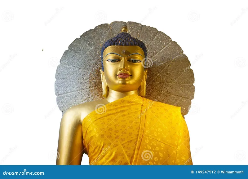 Image Bodh Gaya - Birthplace of Buddhism image beautiful image beautiful image beautiful - Beautiful Buddha Statue in India Isolated on White. Stock Photo ...