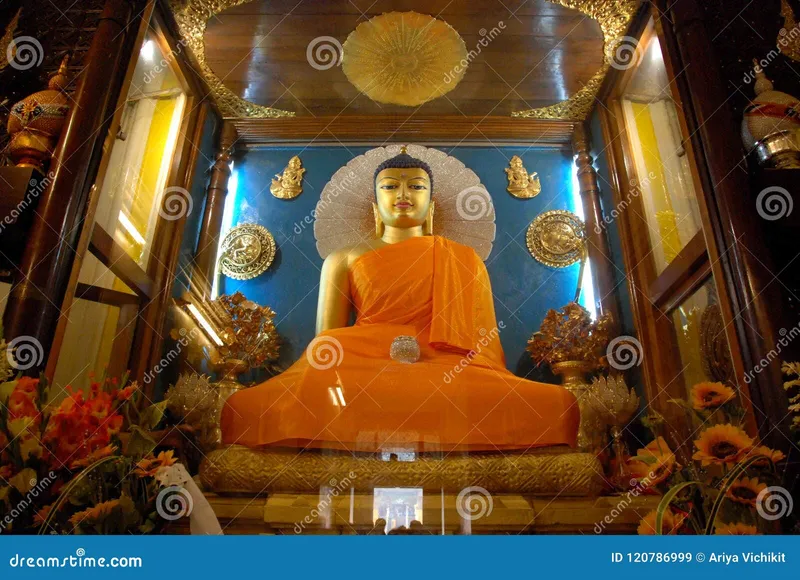 Image Bodh Gaya - Birthplace of Buddhism image beautiful image beautiful image beautiful image beautiful image beautiful - Golden Buddha Inside Mahabodhi Temple, Bodhgaya, Bihar, India ...