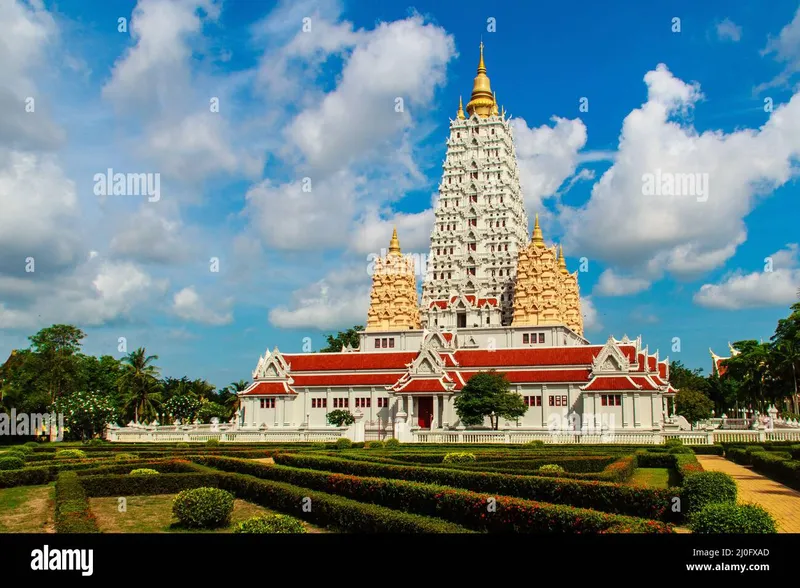 Image Bodh Gaya - Birthplace of Buddhism image beautiful image beautiful image beautiful image beautiful image beautiful - Beautiful White Buddhagaya Pagoda in Wat Yannasang Wararam ...