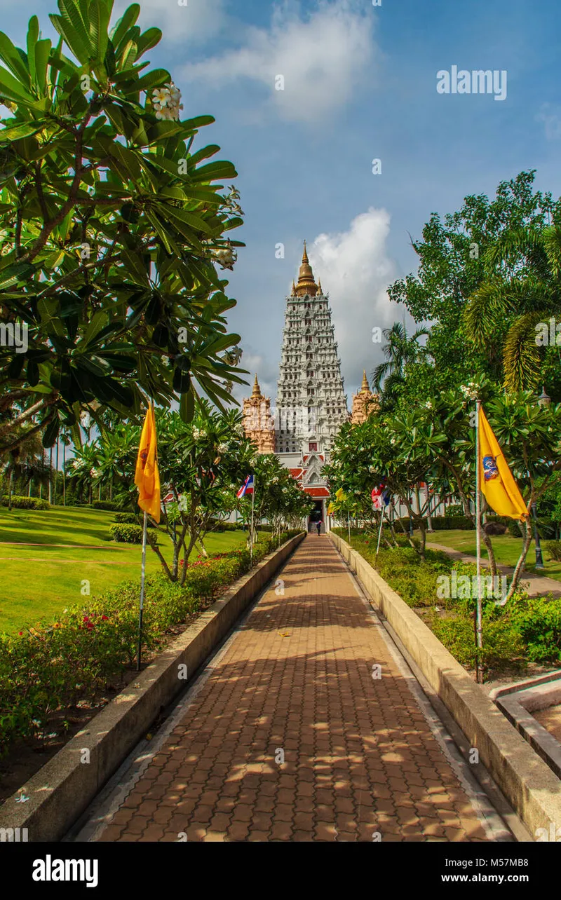 Image Bodh Gaya - Birthplace of Buddhism image beautiful image beautiful image beautiful image beautiful image beautiful image beautiful image beautiful - Beautiful White Buddhagaya Pagoda in Wat Yannasang Wararam ...