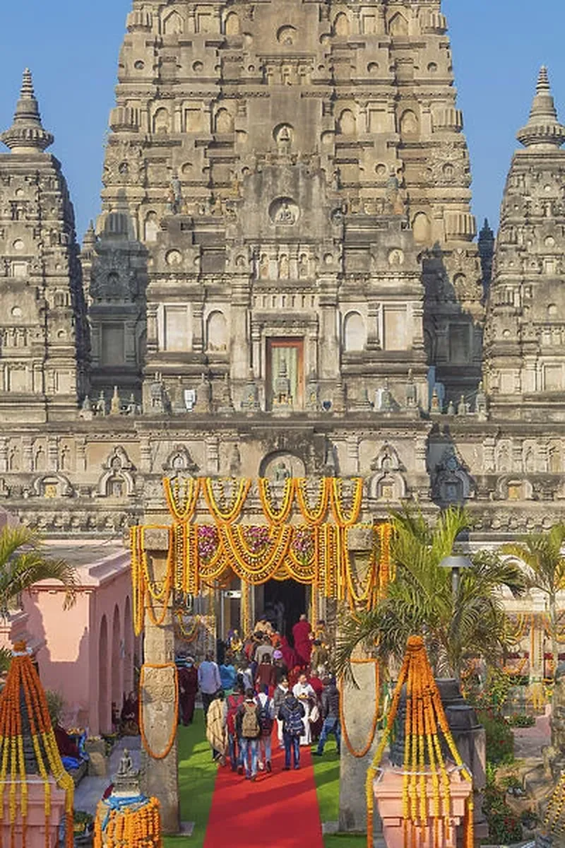 Image Bodh Gaya - Mahabodhi Temple image beautiful image beautiful - Mahabodhi Temple, Bodh Gaya, Bihar, India Our beautiful Wall Art ...