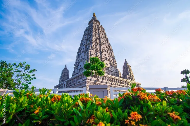 Image Bodh Gaya - Mahabodhi Temple image beautiful image beautiful image beautiful - Mahabodhi Temple or Bodh Gaya Pagoda at Wat-Panyanantaram sunrise ...