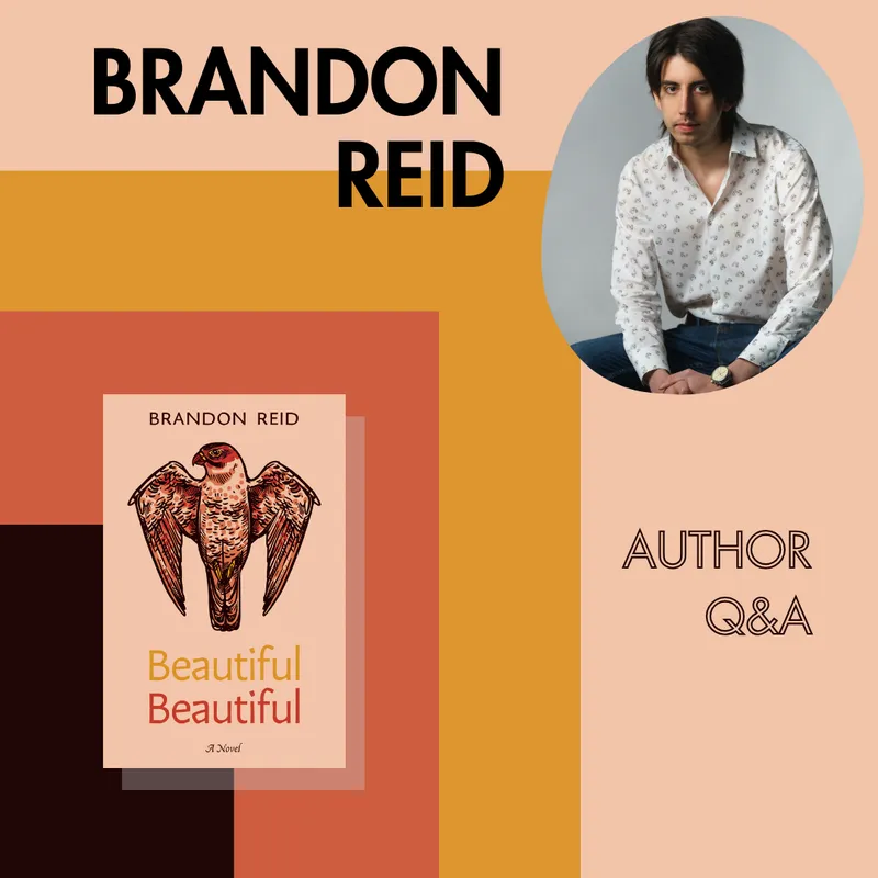 Image Brandon image beautiful - Author Q&A with Brandon Reid – Nightwood Editions