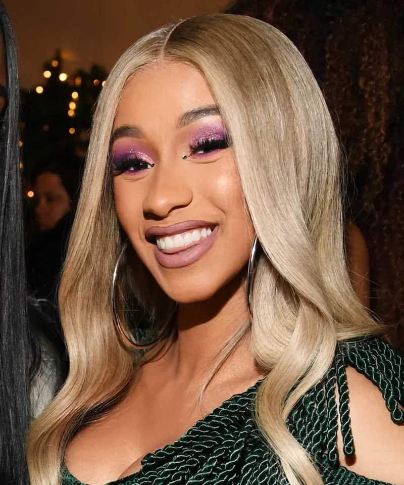 Image Cardi B image beautiful - Cardi B Shows Off Her Natural Hair On Instagram