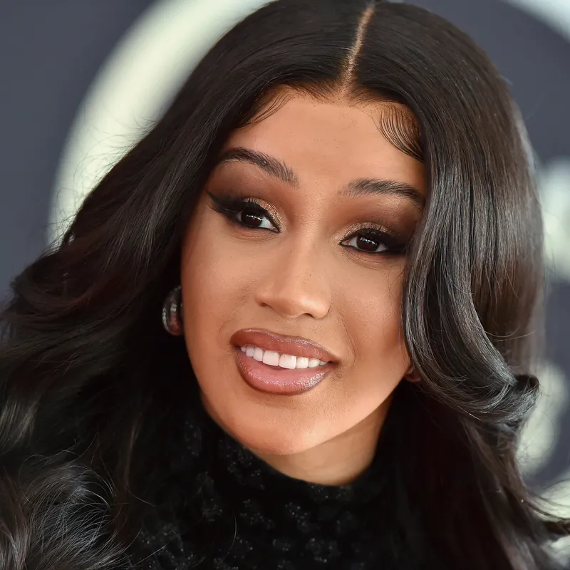 Image Cardi B image beautiful - Cardi B Rocked Rainbow Hair & a Rainbow Jumpsuit to WeHo's Pride ...